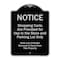 Signmission Designer Series-Notice-Shopping Carts Are Provided For Use In The Store And, BS-1824-9943 A-DES-BS-1824-9943 - alternate 1